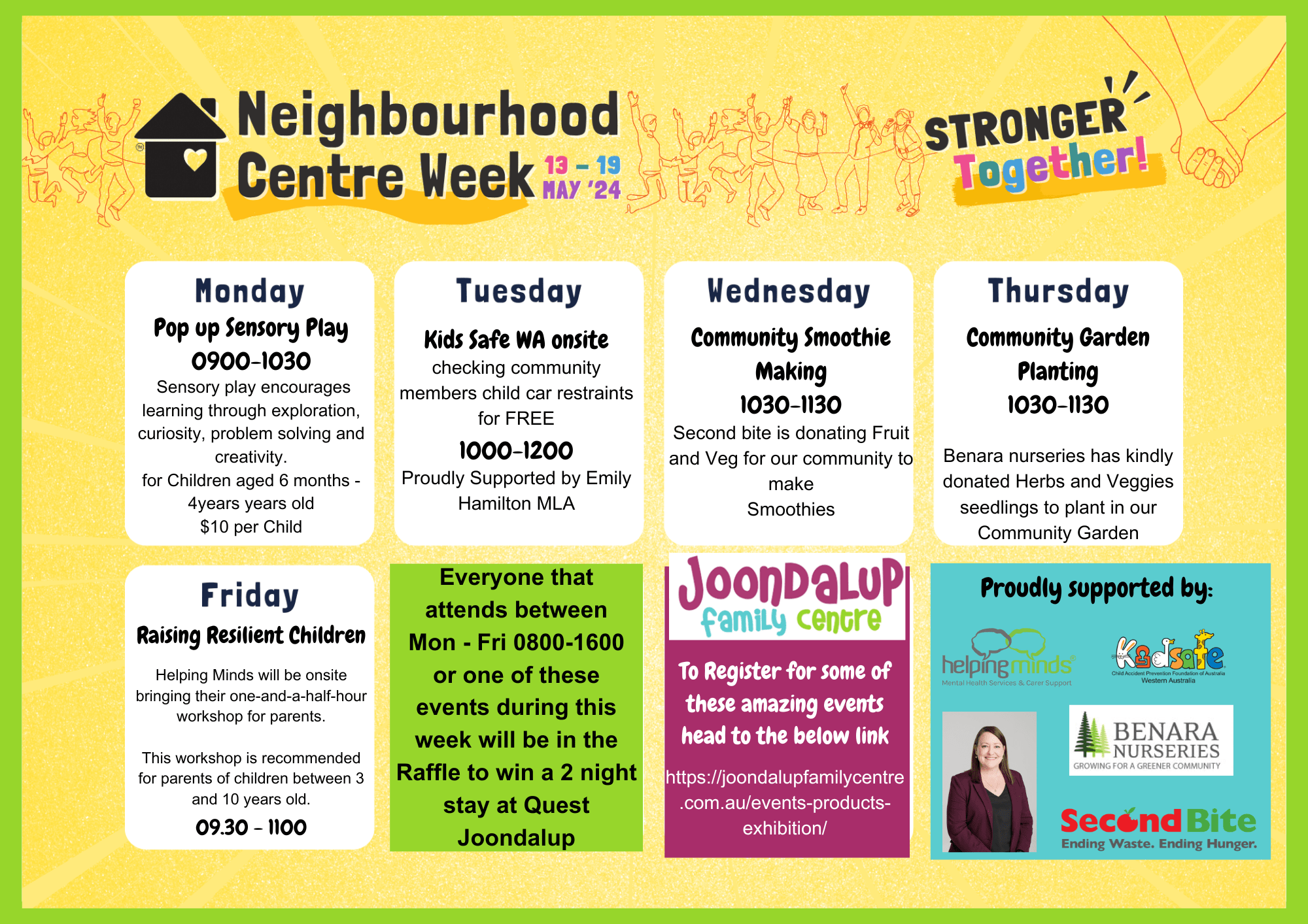 Neighbourhood Centre Week Pop Up Sensory Play Joondalup Family Centre